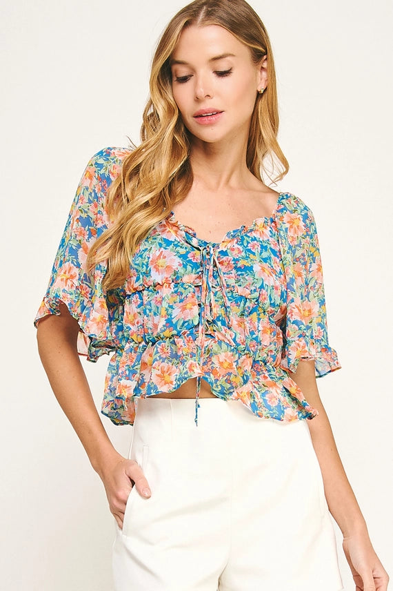 Luebloom Romance Crop Top