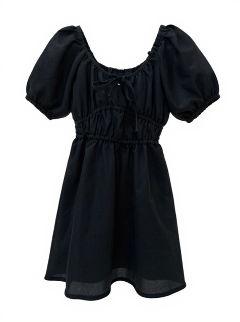 Carol Christian Red and Black Dress