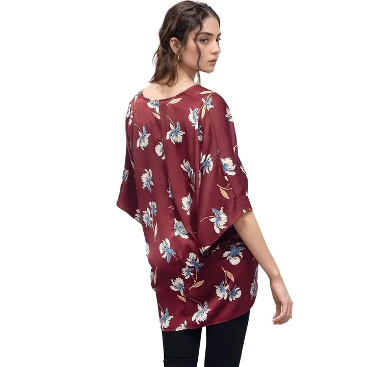 Floral Batwing Kimono