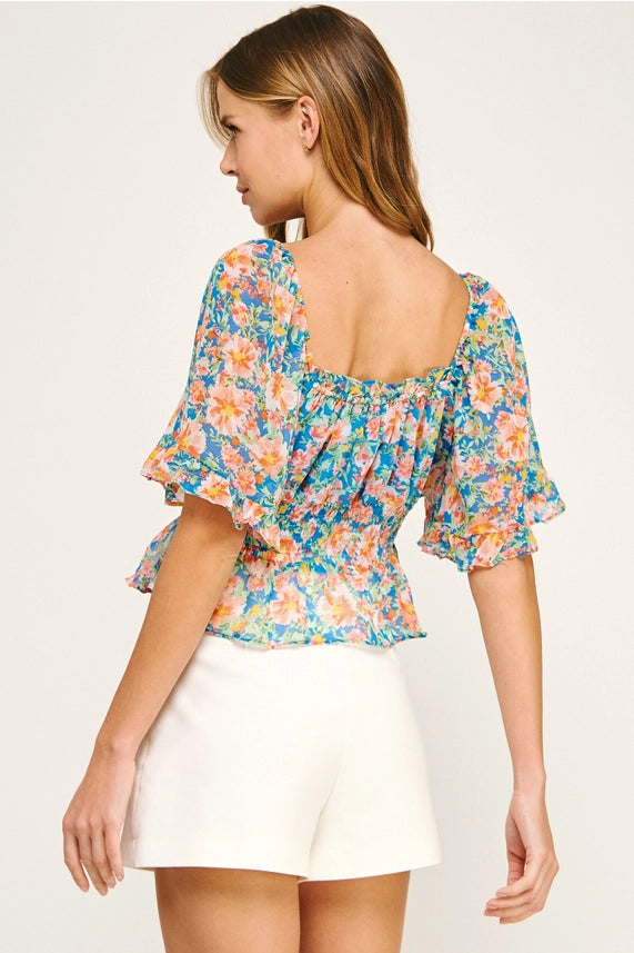 Luebloom Romance Crop Top