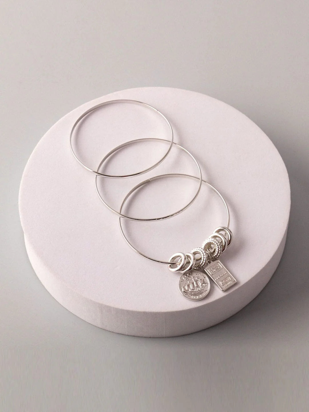 Fashion Gold and Silver Charm Bracelet