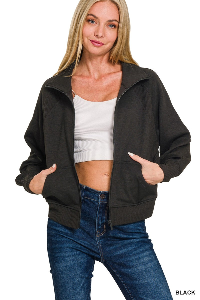 Soft Scuba Full Zip Jacket