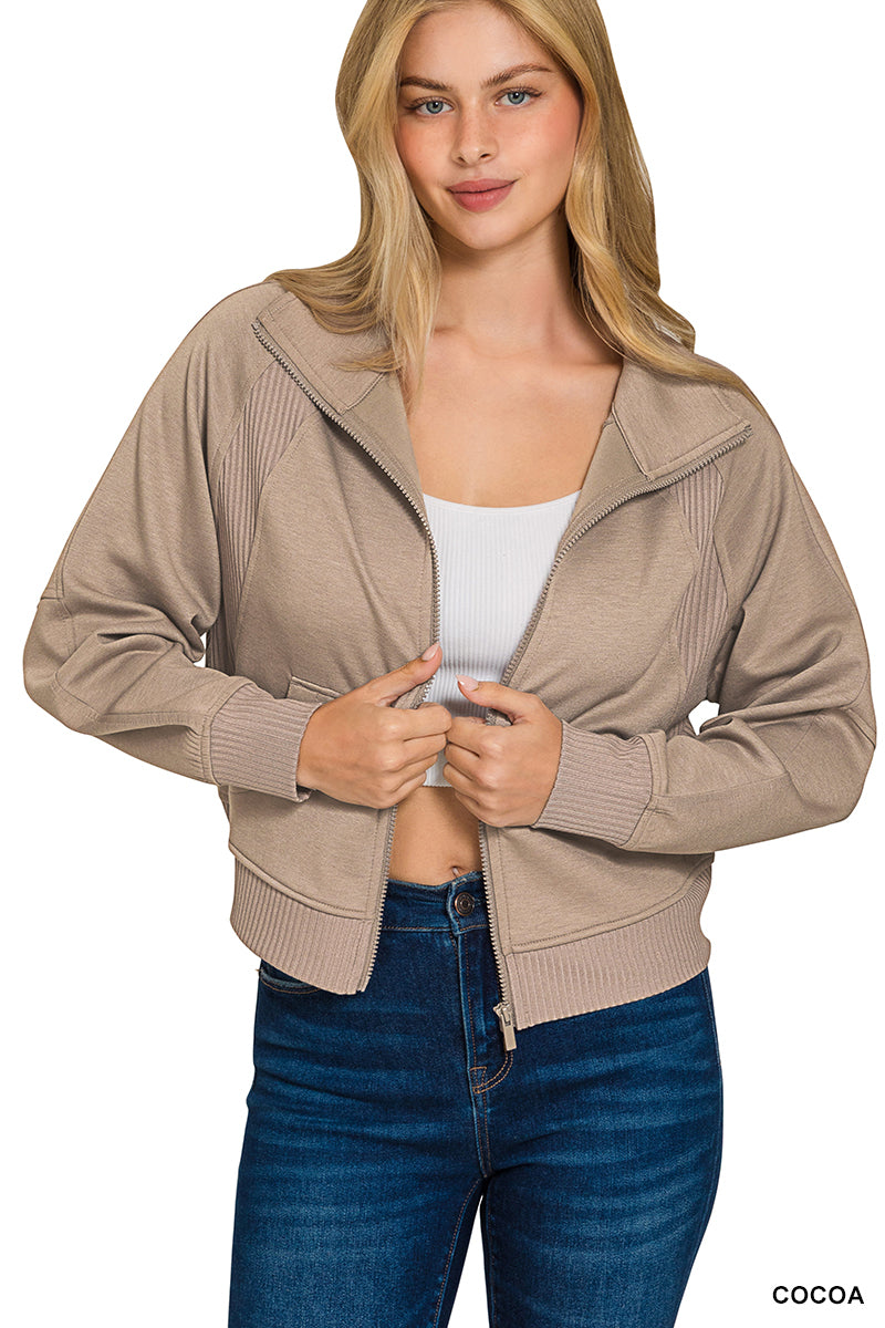 Soft Scuba Full Zip Jacket